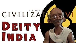 Civilization VI - Epic Deity AGGRESSIVE India - Ep 1