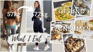 What I Eat Gesund Zunehmen - Tipps Rezepte Periodenverlust Muskelaufbau