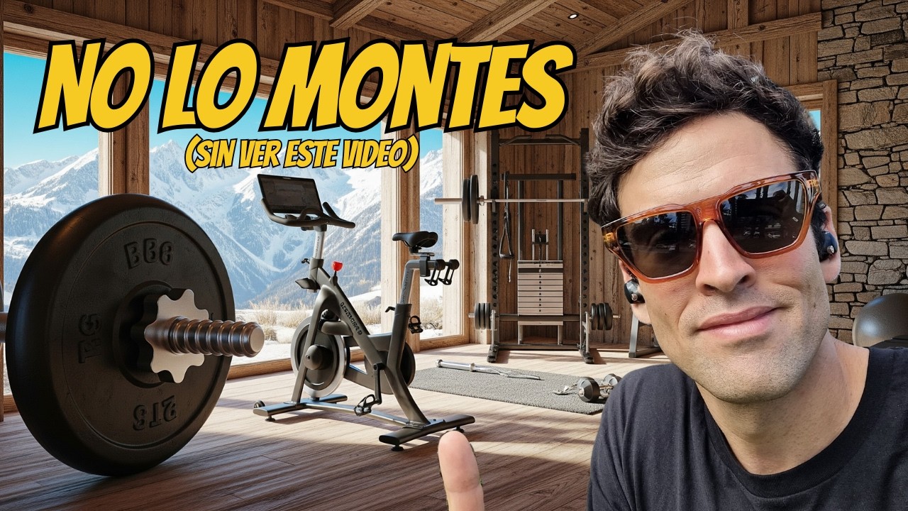 Monté un gimnasio en casa y esto es lo que aprendí - YouTube