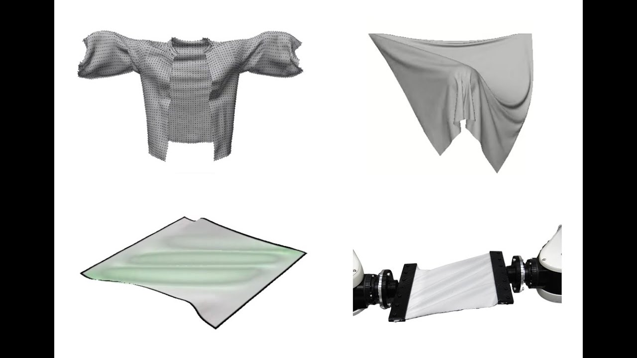 Cloth Simulation Using MPM, MS, and FEM. - YouTube