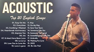 Top 20 Hits Acoustic Songs 2022   Best English Acoustic Guitar Cover Of Popular Songs