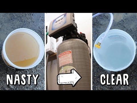 ITS FREAKIN MAGIC! (Installing Water Softener for Well Water)