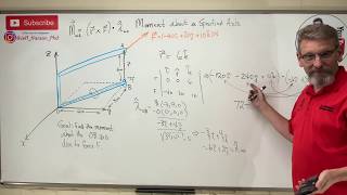 Statics: Lesson 25 - Moment About a Specified Axis