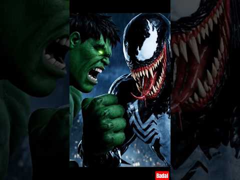HULK VS VENOM #ai#hulk #hulkvideo#tradingshorts #viral #aiasmr#aibaby#aihulkfight #aihulkfunnyvideo