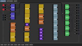 Short Giude for noob and stupid calculator - (Digital Logic Sim) screenshot 5