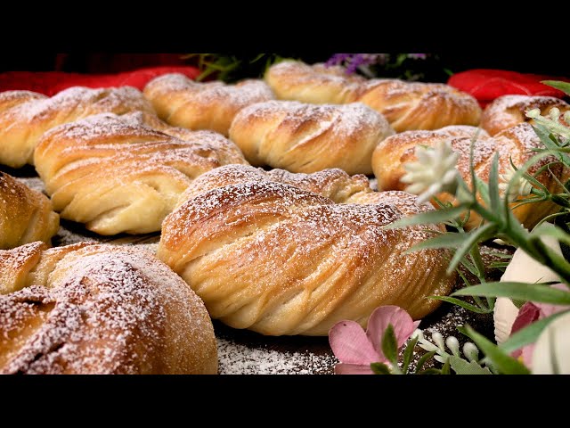 You can't buy these in the store! Just butter and flour What a delicious puff pastry! class=