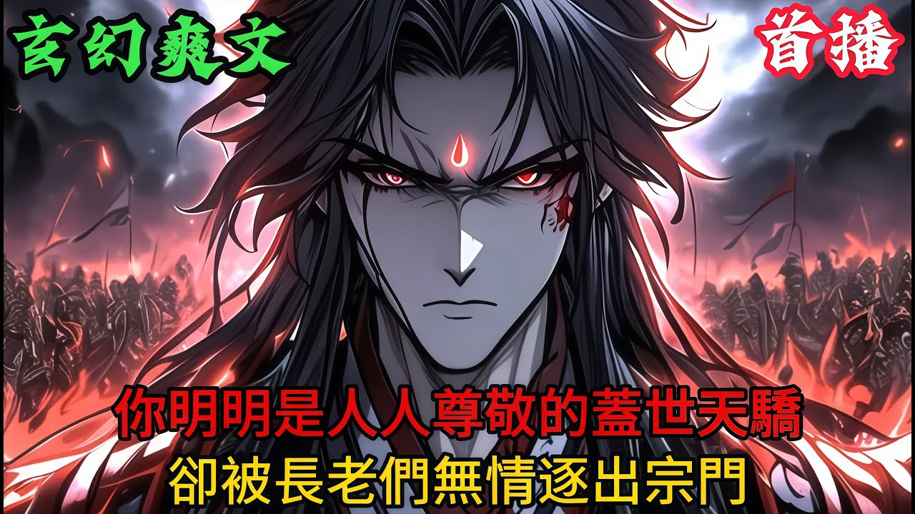 你明明是人人尊敬的蓋世天驕，卻被長老們無情逐出宗門#二次元#漫畫#熱血#玄幻#有聲小説