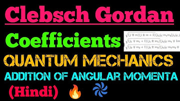 clebsch gordan coefficients