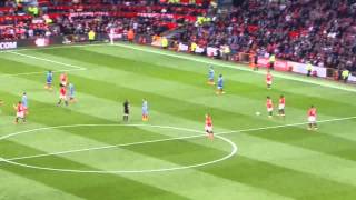 Nemanja Vidic sub vs Hull City last Home game