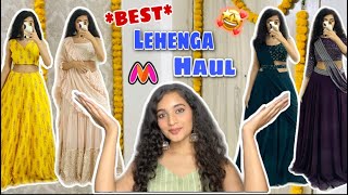BEST *Ready To Wear* Lehengas from Myntra | Affordable Lehenga Haul