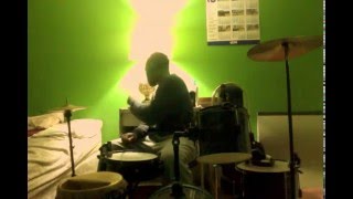 Video thumbnail of "The Short drum cover intro of "The Decline" by NOFX"