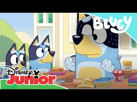 Bluey: Como dos gotas de agua | Disney Junior Oficial