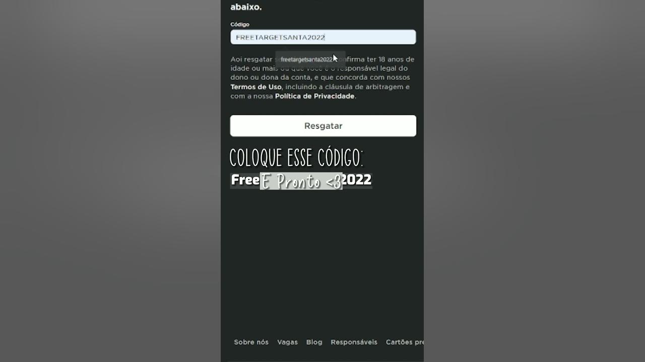 X 上的 ROBLOX Brasil：「Novo Promocode no #ROBLOX ! 😉 Use o Código: TWEET2MIL  No Site:   / X