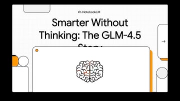 Smarter Without Thinking - On GLM-4.5: Agentic, Reasoning, and Coding (ARC) Foundation Models.