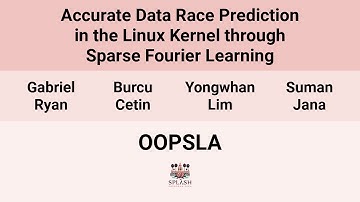 [OOPSLA24] Accurate Data Race Prediction in the Linux Kernel through Sparse Fourier Learning