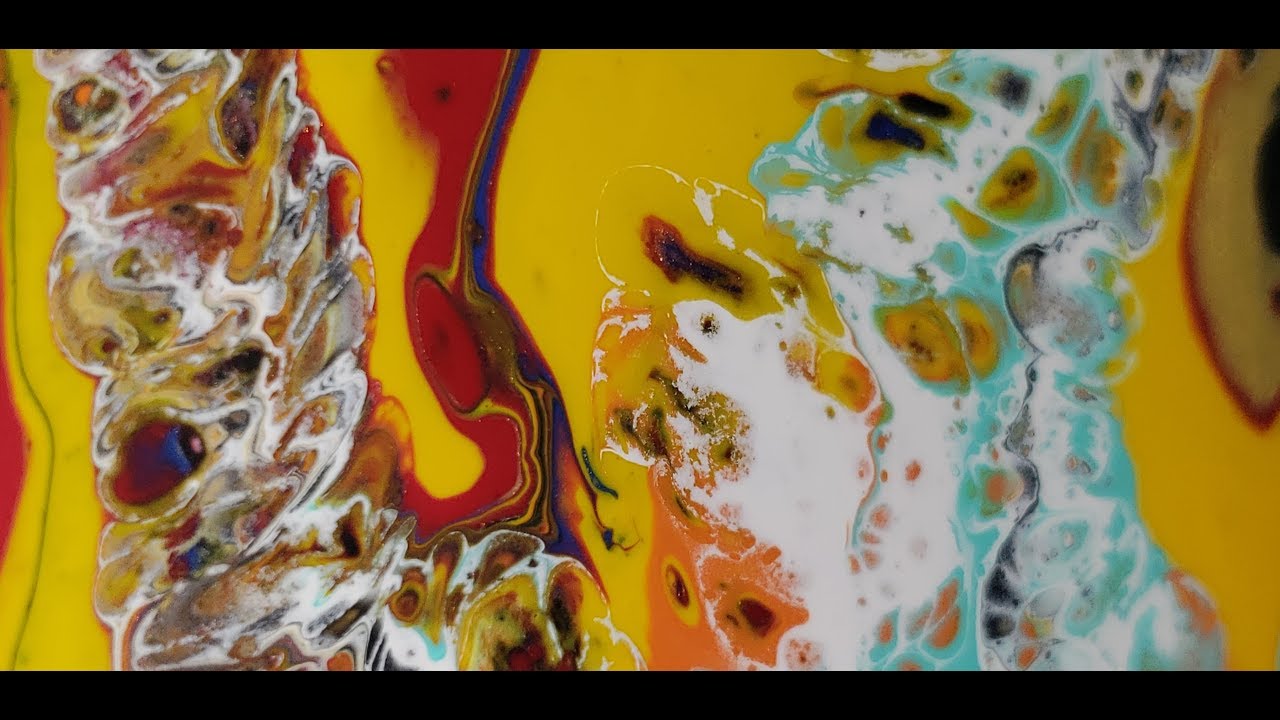 Material  para  pintura  de derramamento fluida ,  líquida. como fazer o  diluente a base de cola