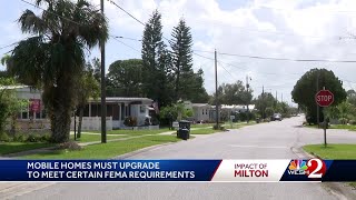Port Orange asks mobile homes to comply with FEMA requirements