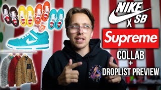 SUPREME x NIKE DROPS TOMORROW | Supreme Blimp, Knife, & REST OF PREVIEW
