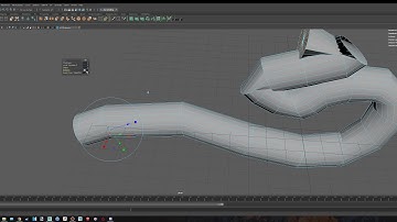 Maya 2018 How to extrude along a curve