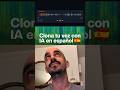 CLONA TU VOZ en ESPAÑOL y GRATIS (F5-TTS) #dotcsv #inteligenciaartificial #IA