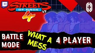 Streets Of Rage 4 DLC - 4 Player - Battle Mode