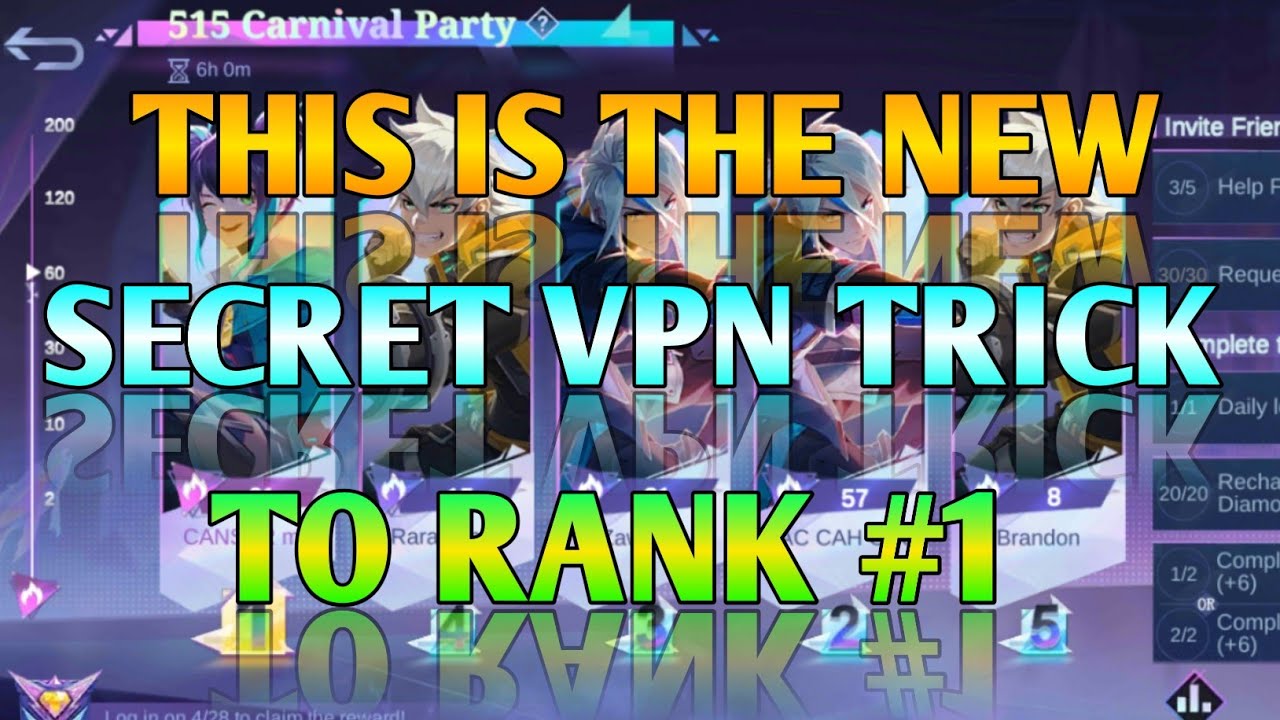 VPN TRICKS MLBB 2022 515 EVENT