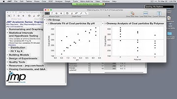 JMP Academic Series:  Engineering Statistics