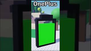 Nokia vs Xiaomi vs OnePlus vs Samsung vs iPhone battery 🔋 (Roblox edition) #roblox #meme