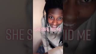 By the way, she safe wid me🥶💋🔥💯🖕💚🖤✏😍🥰🏳️‍🌈🤧💨#fyp #viral#shesafewidme #ionnosingerbut #SaymynameLyric🖤