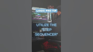 The Step Sequencer in Logic Pro X is clutch!