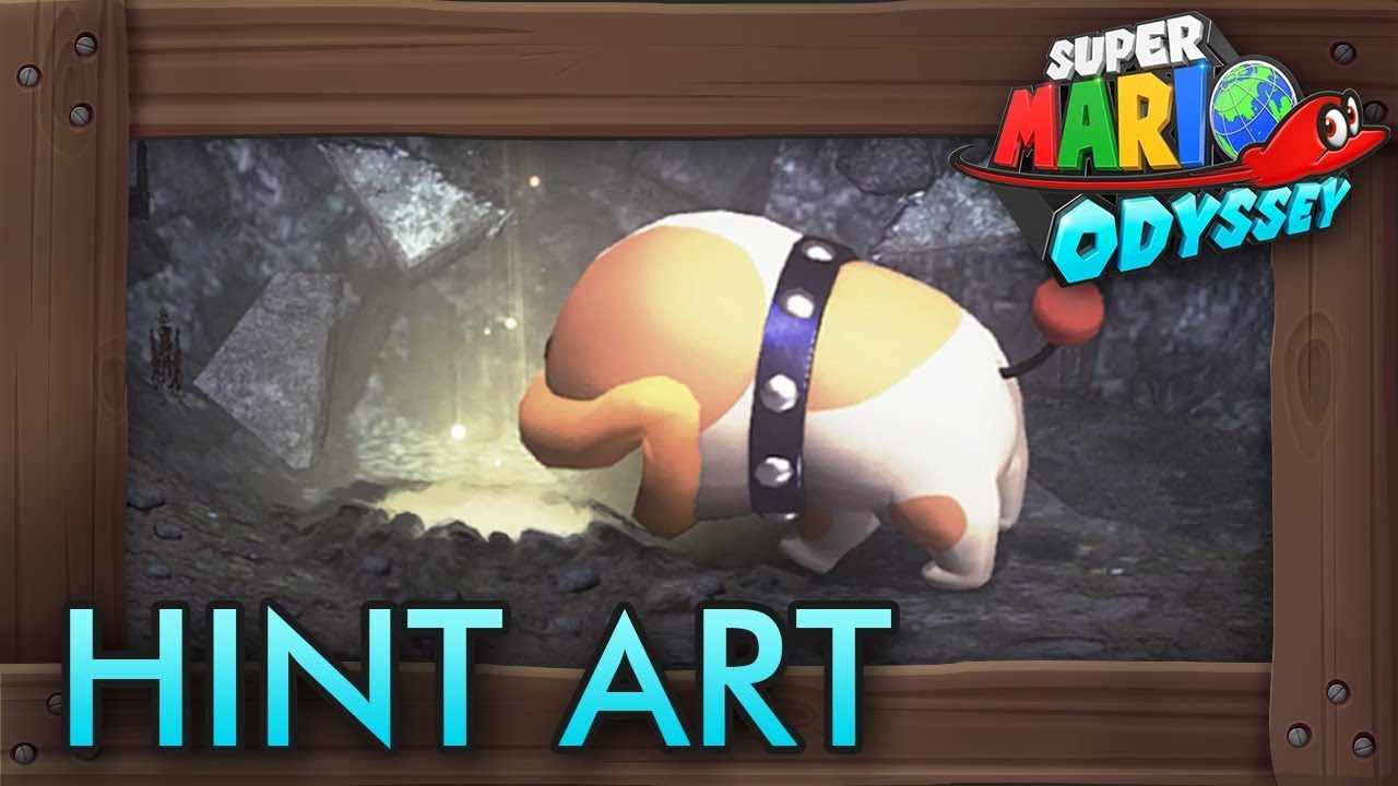 Super Mario Odyssey All Hint Art Locations & Solutions YouTube