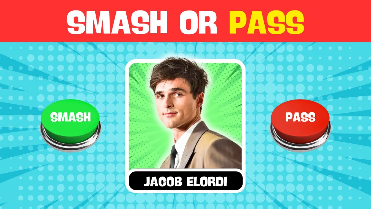 SMASH OR PASS - Hottest Male Celebrities 2025 | We Quiz!