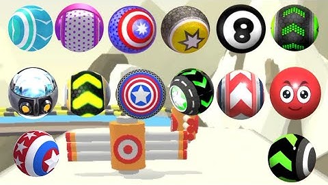 Rollance VS Going Balls VS Sky Rolling Ball 3D- Speedrun Gameplay Walkthrough 2025🔥| Android Game