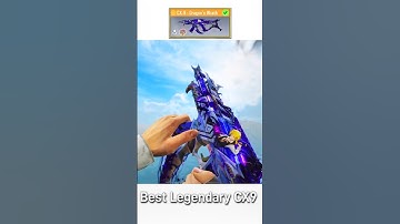 Best Legendary CX9 CODM x Seven Deadly Sins Collab #shorts #codm #codmobile