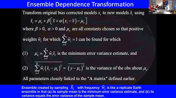 Using observations to improve ensemble climate projections — The Ensemble Dependence Transformation