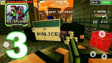 Pixel Gun 3D OLD - Gameplay Walkthrough Part 3 - City Mission (Android Games)