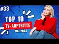 TOP 10 TV-AUFTRITTE ❤ Die Schlager Charts der Woche ❤ Mai 2024 ❤ #33