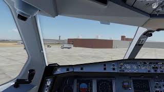 X-Plane 12 / A340 (KLAS Arrival)