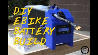 1000W Ebike Battery Build DIY & 3D printed case, fits Bafang