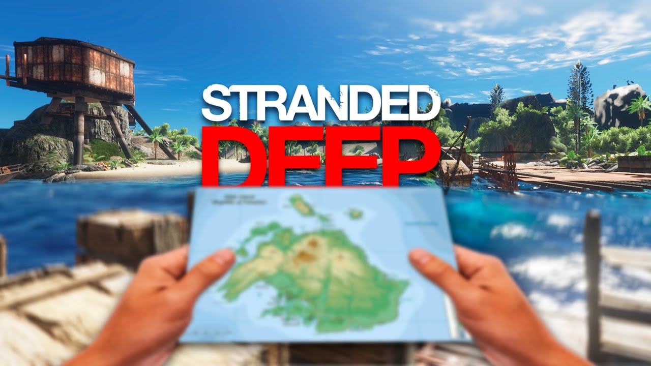 TIVE QUE VISITAR A ILHA GIGANTE NA NOVA ATUALIZAÇÃO - Stranded Deep T9 Ep10