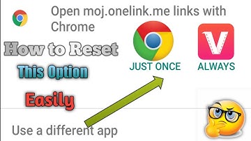 How to Reset  "just once" and "Always" option on android/What to do if you have clicked on always ||