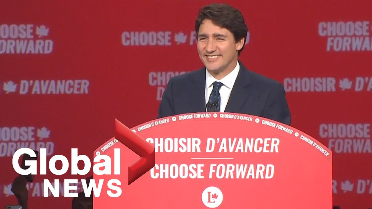 Justin Trudeau's Liberals win Canada's election