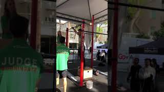 Muscle-ups +12kg( 26lbs) 10 reps