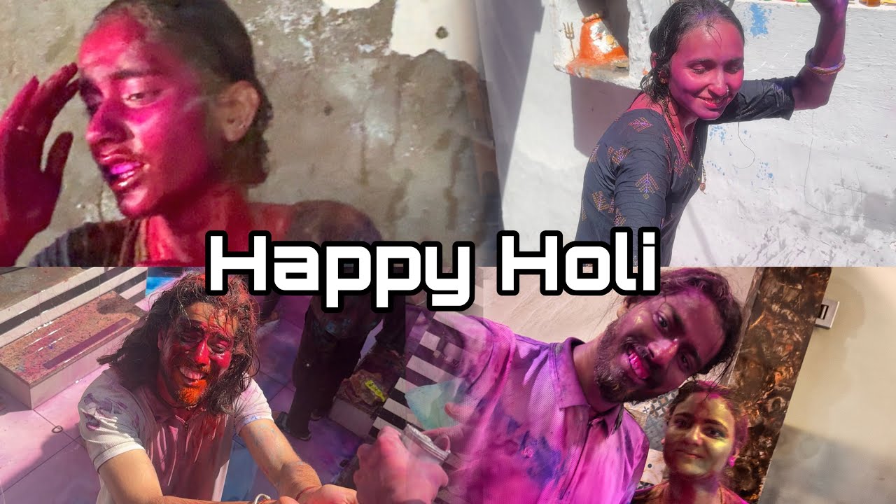 Happy Holi 🥳 || Holi Vlog || @Dhruvdailylife-q4l 