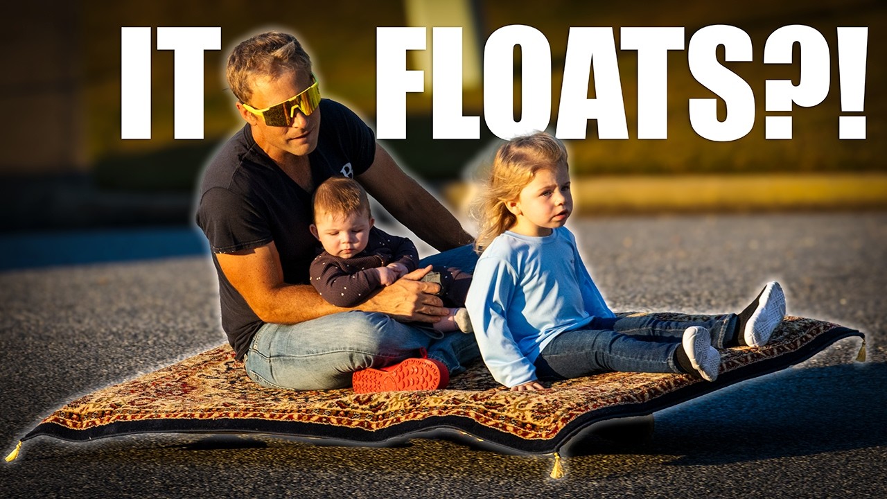 I Built a Flying Carpet… Then Took It in Public