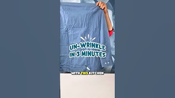 No Iron? No Problem! This Hack is Genius 🤯 #shorts