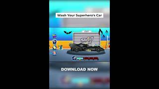 Kids Car Wash: Workshop Garage | Wash Batman Car screenshot 5