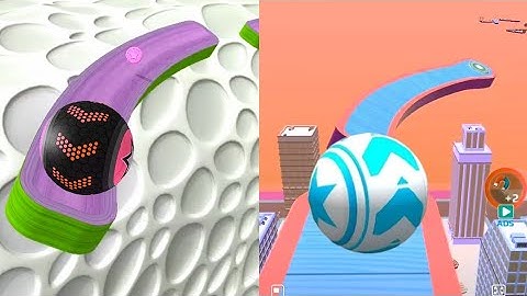 GOINGBALLS VS ROLLING BALL GAME PLAY WALKTHROUGH IOS END ANDROID MOBILE GAMEPLAY SPEED RUN 🏃‍♀️