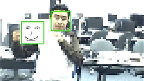 Face detection with Asymetric Haar Features