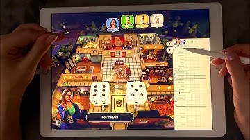 iPad ASMR 🧡 - The NEW Cluedo Game - Clicky Whispers & Writing Sounds